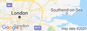 South Ockendon map